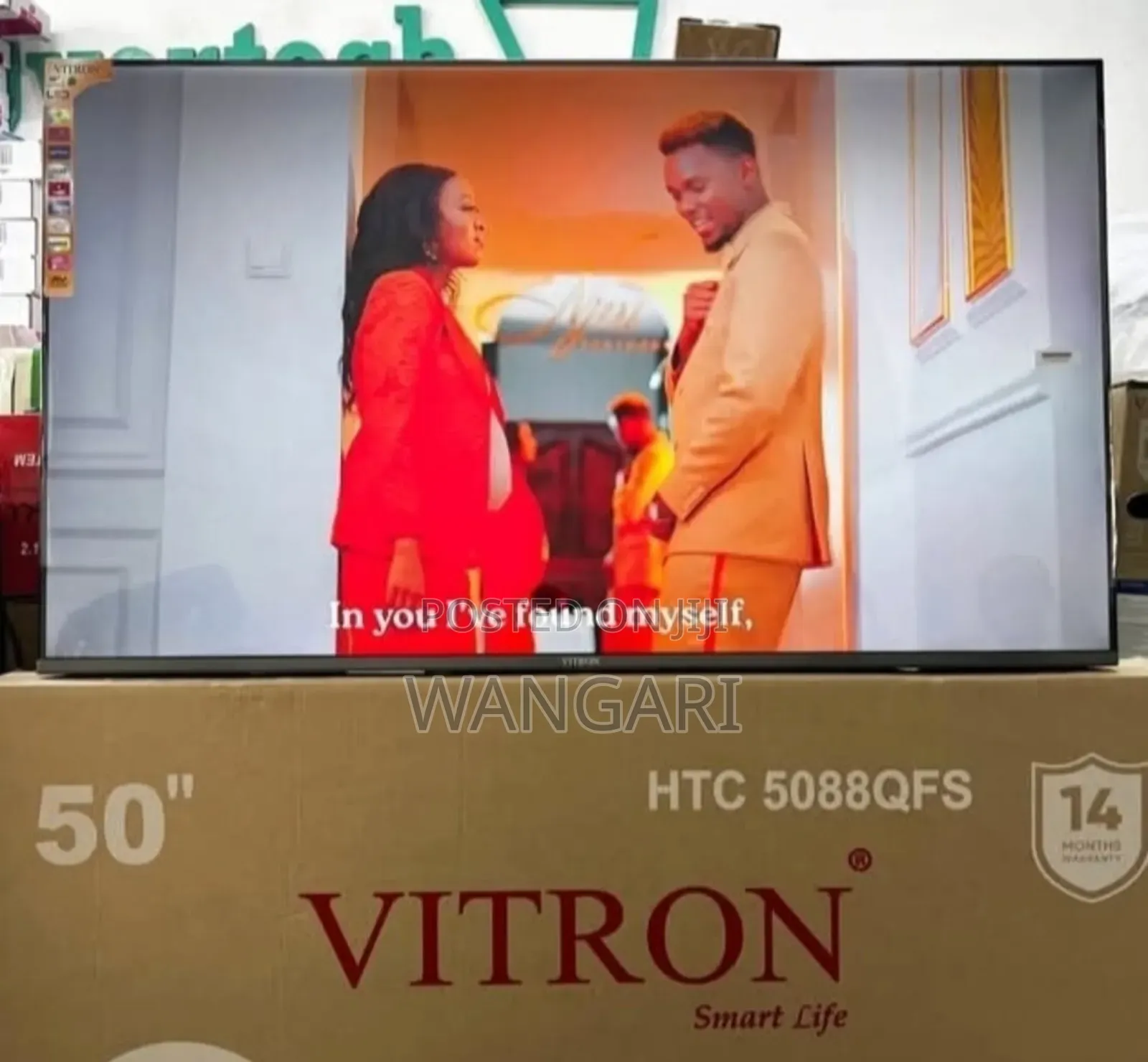 Pre Installed Apps Qled 50 Inch Vitron Television