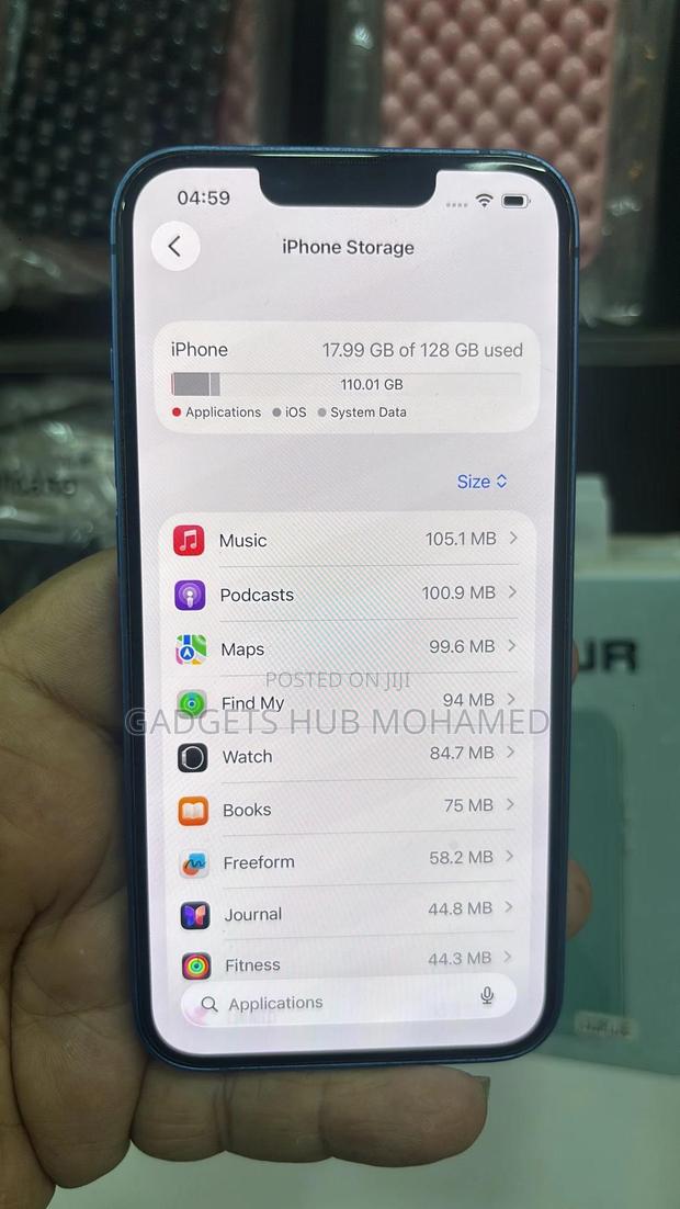 Apple iPhone 13 128 GB Blue - thumbnail 2