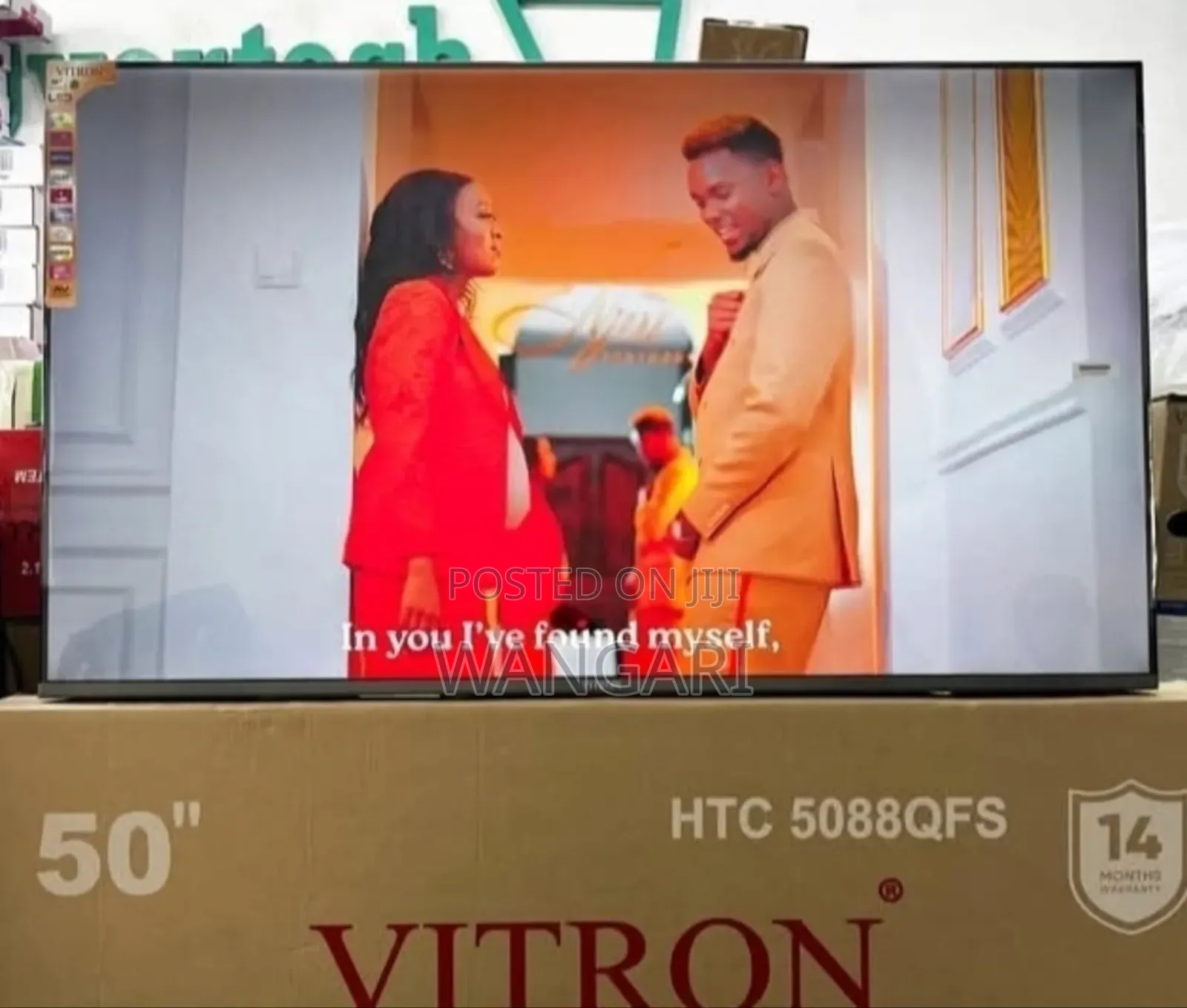14 Months Warranty Vitron 50 Inch Qled Television