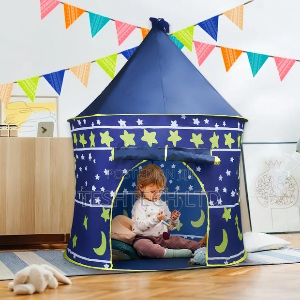 Fordable Kids Tent Blue - main view
