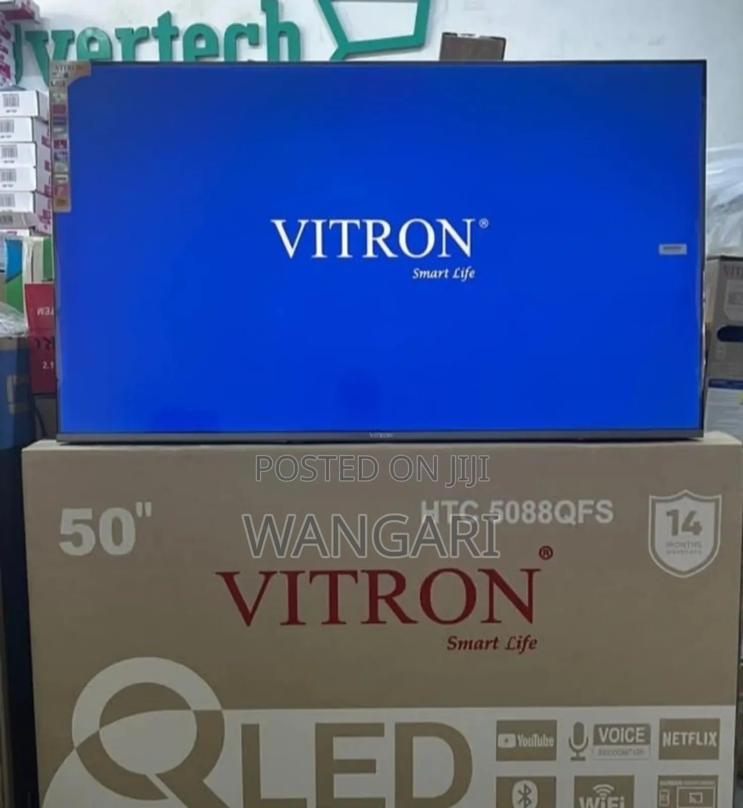 Htc50 Vitron 50 Inch Smart Android Qled