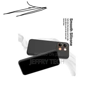 Soft Back Cover Compatible With Infinix Note Edge 5g - Silicone Blacks