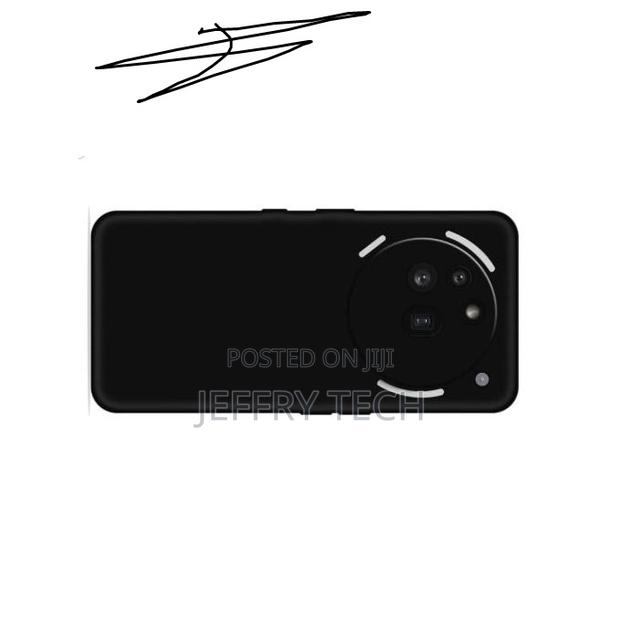 Soft Silicone Back Cover for Nothing Phone 3a Pro – Black - thumbnail 2
