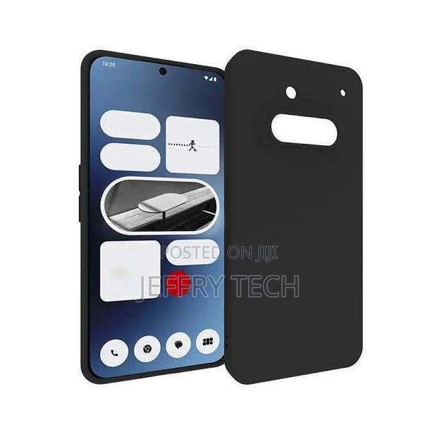 Soft Silicone Back Cover Case for Nothing Phone 3a – Protective, Shock