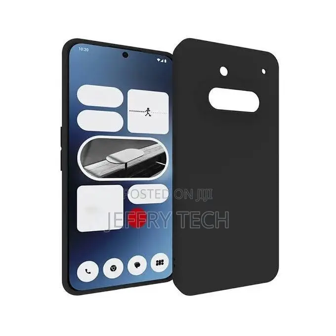 Soft Silicone Back Cover Case for Nothing Phone 3a – Protective, Shock
