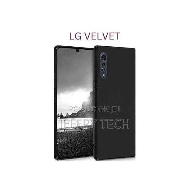 Slim Smooth Luxury Liquid Soft Silicone Tpu Cover Case for Lg Velvet