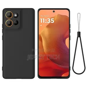 Motorola Moto G86 5g Solid Color Liquid Silicone Dropproof Full Covera