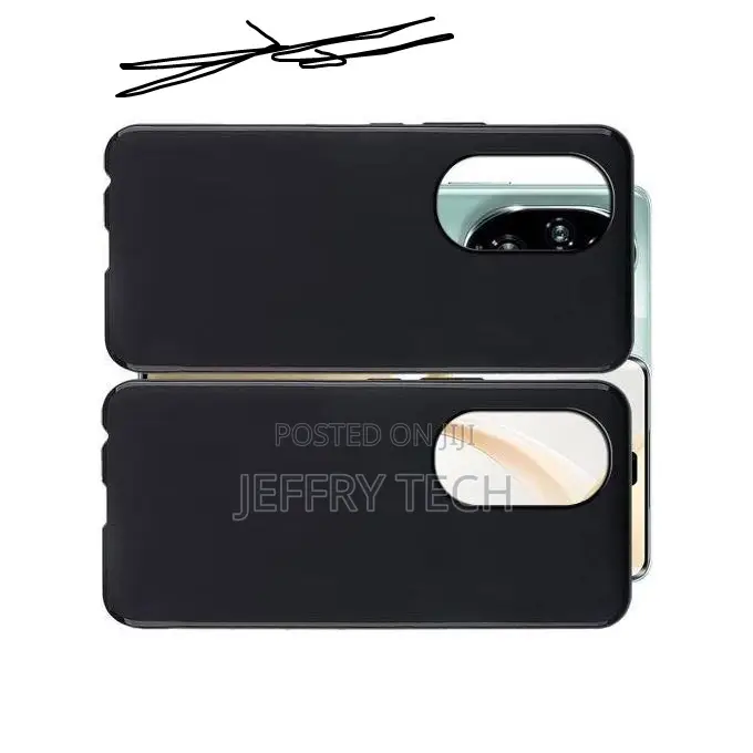 Black Soft Silicone Back Cover Case for Motorola Edge 60 Plus – Slim,