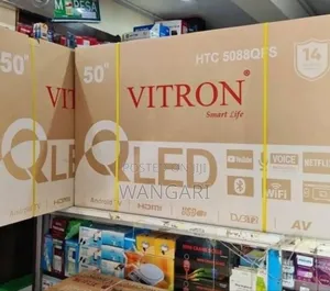 Bluetooth Enabled Qled 50 Inch Vitron Television Htc50