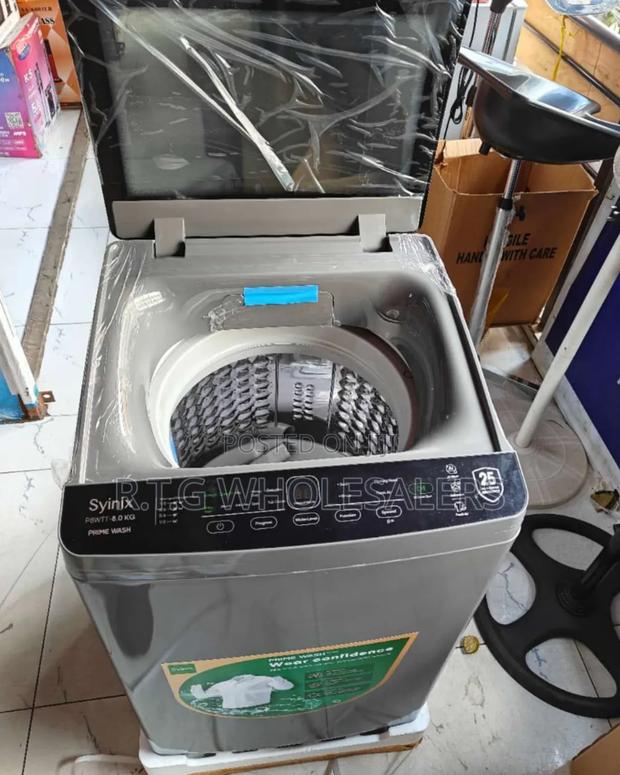 Syinix 8kg Full Automatic Top Load Washer