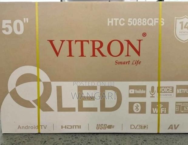 Wifi Enabled Bluetooth Qled 50 Inch Vitron Television