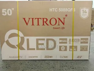 Wifi Enabled Bluetooth Qled 50 Inch Vitron Television