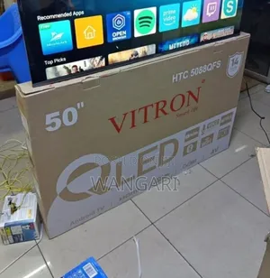 Fourteenth Months Warranty Qled 50 Inch Vitron Television