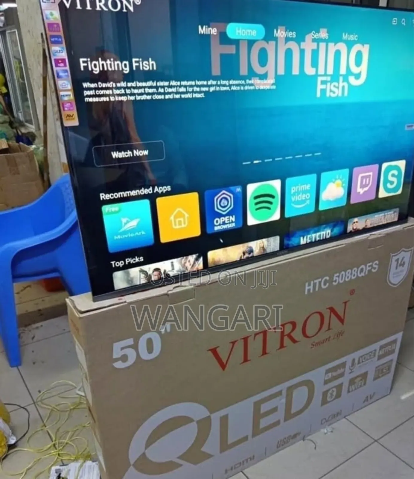 Hdmi 50 Inch Qled Television HTC 50