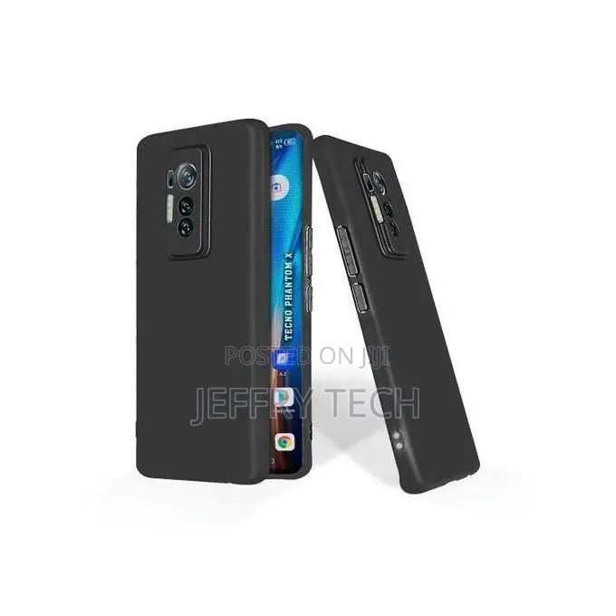 Tecno Phantom X Premium Original Slim Soft Silicone Case – Ultra-Smoot