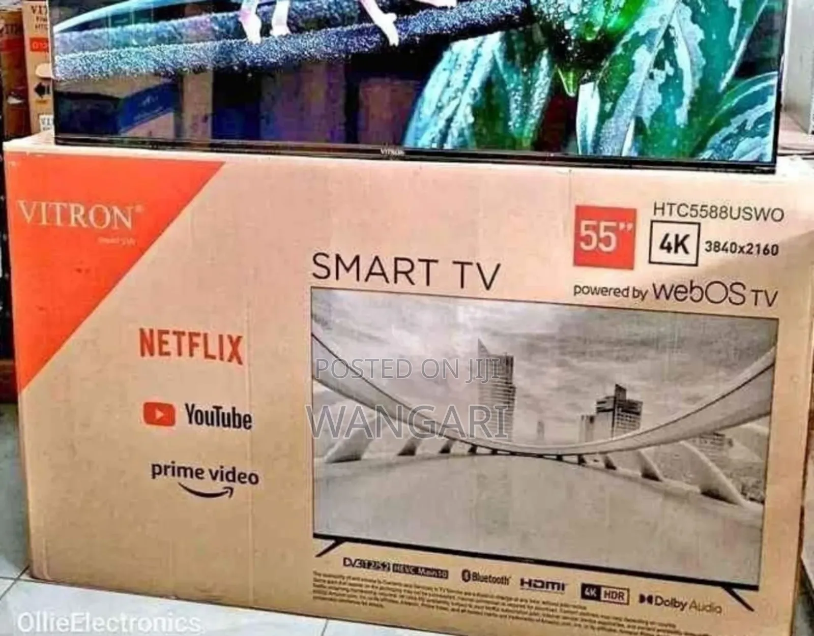 Youtube Netflix Webos Vitron 55 Inch Television