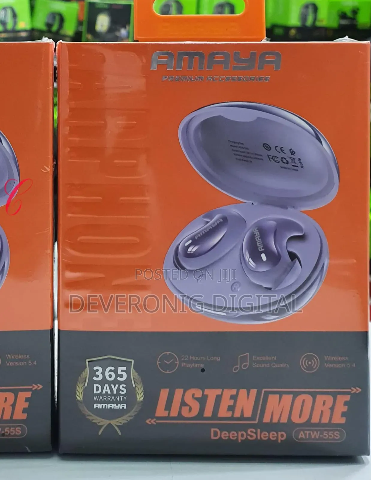 Amaya Deepsleep Atw-55s *Wireless Sports Earbuds