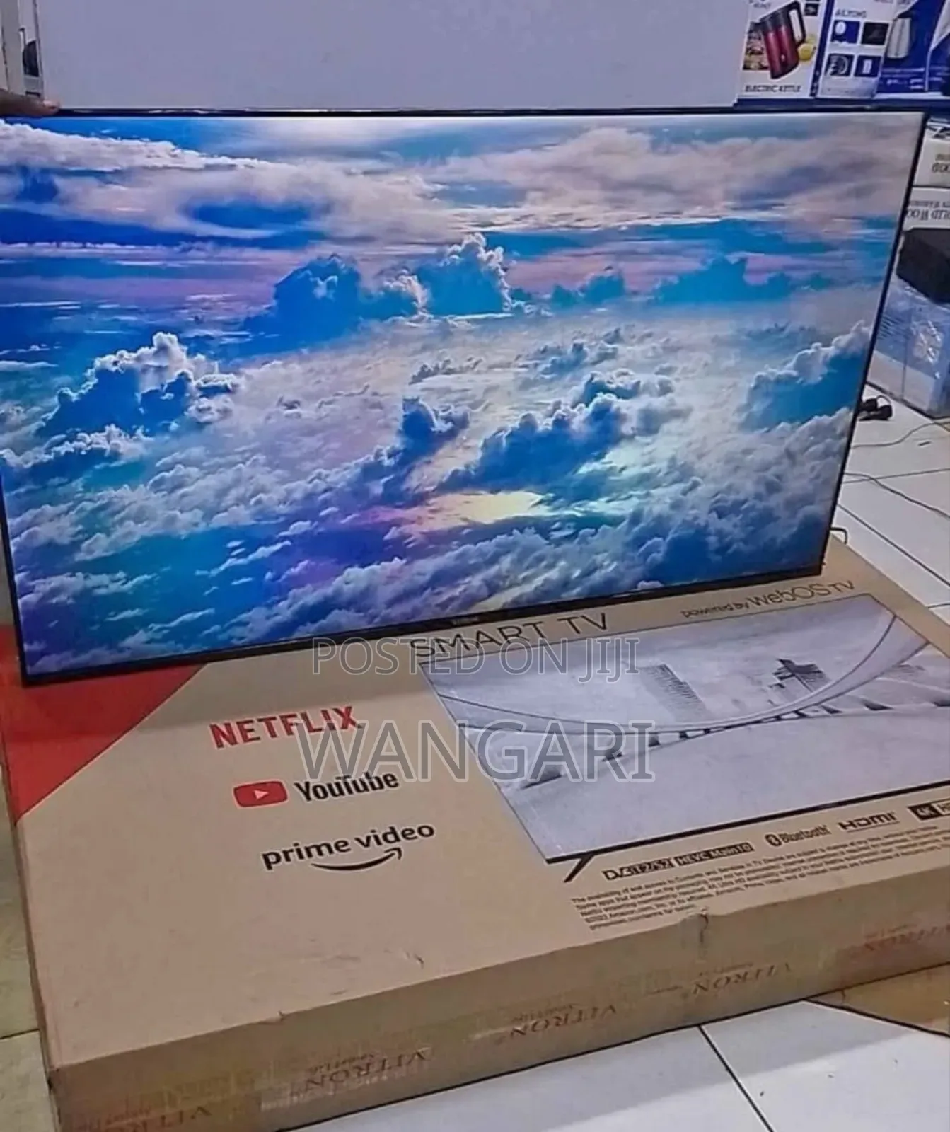 Frameless Webos Vitron 55 Inch Television
