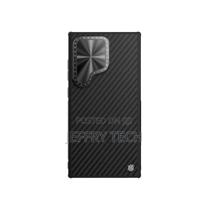 Nilkin Case for Samsung Galaxy S24 Ultra (6.8" Inch) Carbo Prop Lens