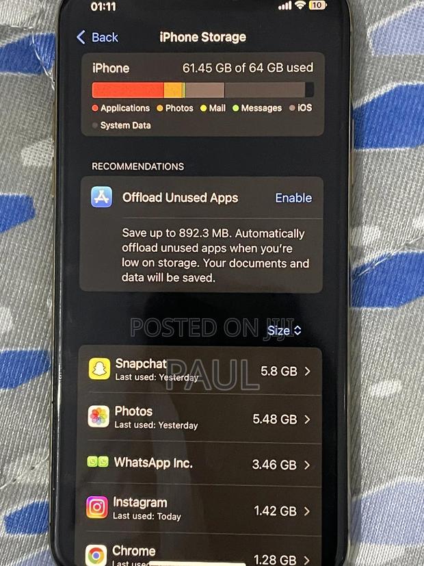 Apple iPhone XS 64 GB Gold - thumbnail 10
