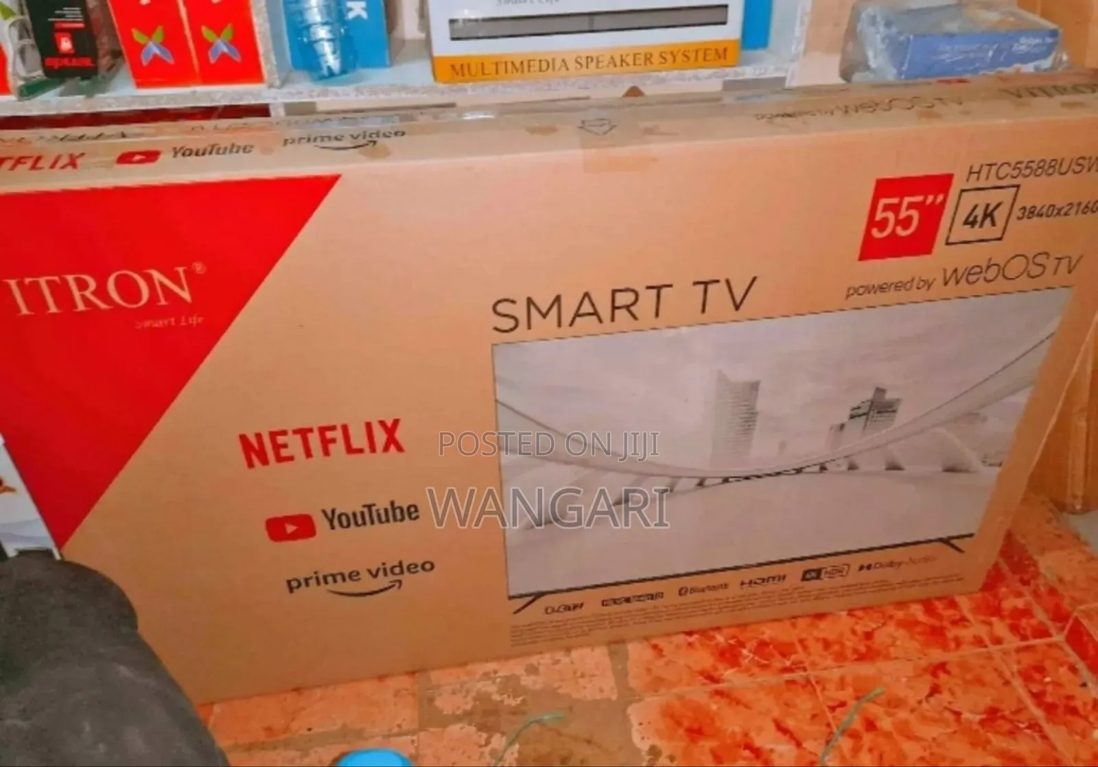 Wifi Enabled Webos Vitron 55 Inch Television