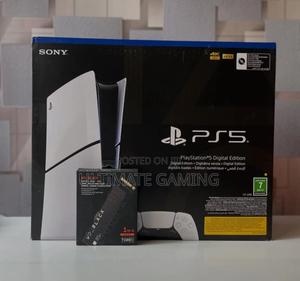 Playstation 5 Slim Digital Edition With Extra 1tb Wd SSD - thumbnail 2