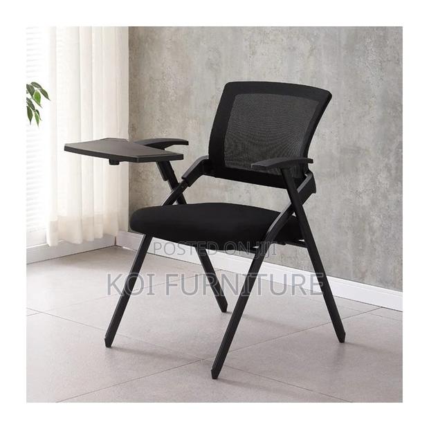 Office Chairs; School Foldable Seat With Writing Surface