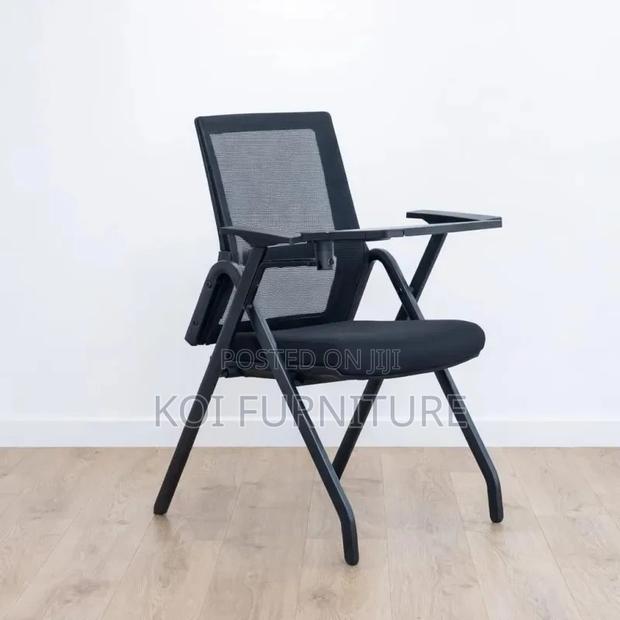 Office Chairs; School Foldable Seat With Writing Surface - thumbnail 4