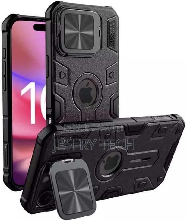 iPhone 16 Pro Max Nillkin Camshield Armor Prop Magnetic Case Rugged Sh