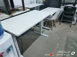 1.2meter White Electric Study Desk