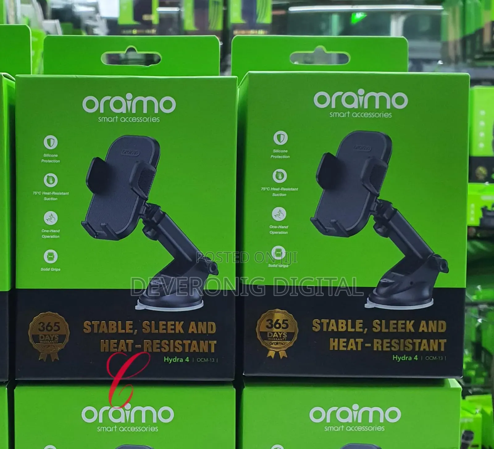 Oraimo *Hydra 4* Ocm-13 Car Mount Phone Holder
