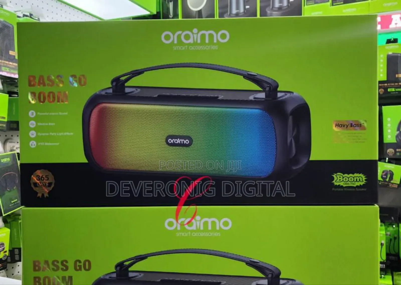 Oraimo Boom Obs-75d Bass Go Boom Speaker