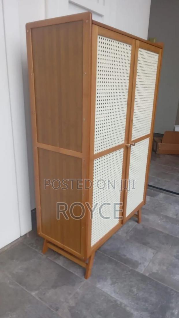 Wooden Bamboo Shoe Rack - main view