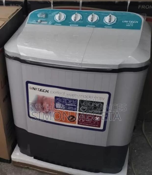 7.5kg Unitech Washing Machine - main view