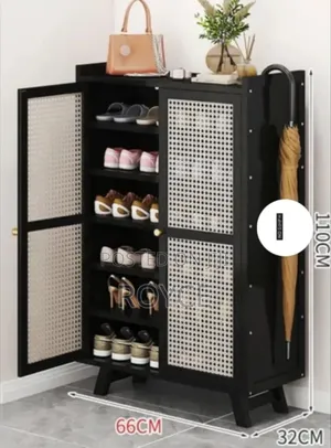 Wooden Bamboo Shoe Rack