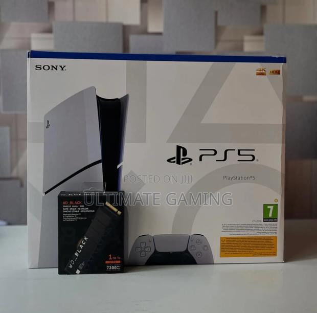 Playstation 5 Slim 1tb + Extra Wd SSD 1tb - main view