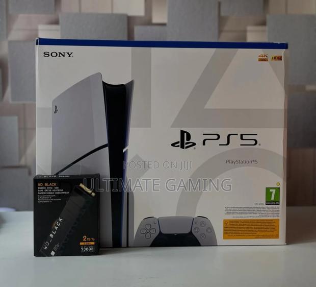 Playstation 5 Slim 1tb + Extra Wd SSD 1tb - thumbnail 3