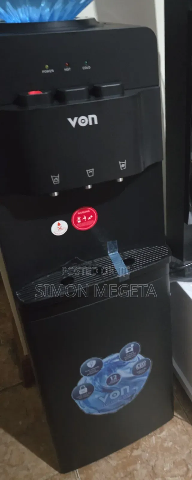 Von Water Dispenser Hot Cold and Normal