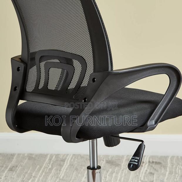 Office Chairs; Clerical Mesh Fabric Breathable Office Seat - thumbnail 7