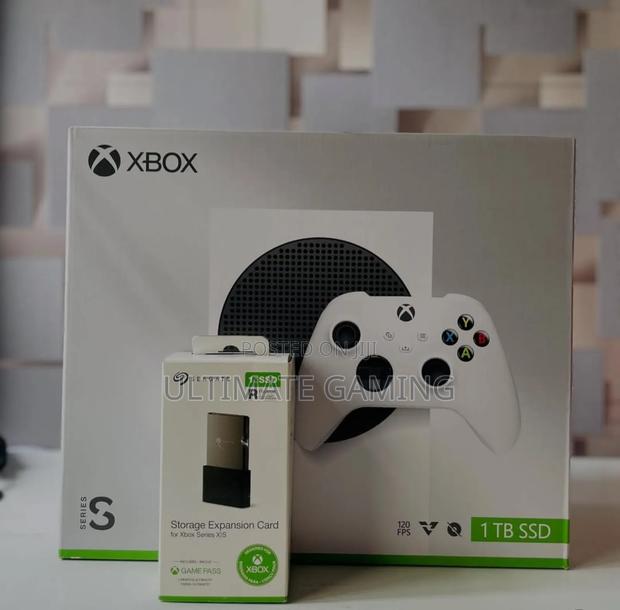 Xbox Series S 1tb + Seagate 1tb SSD - main view