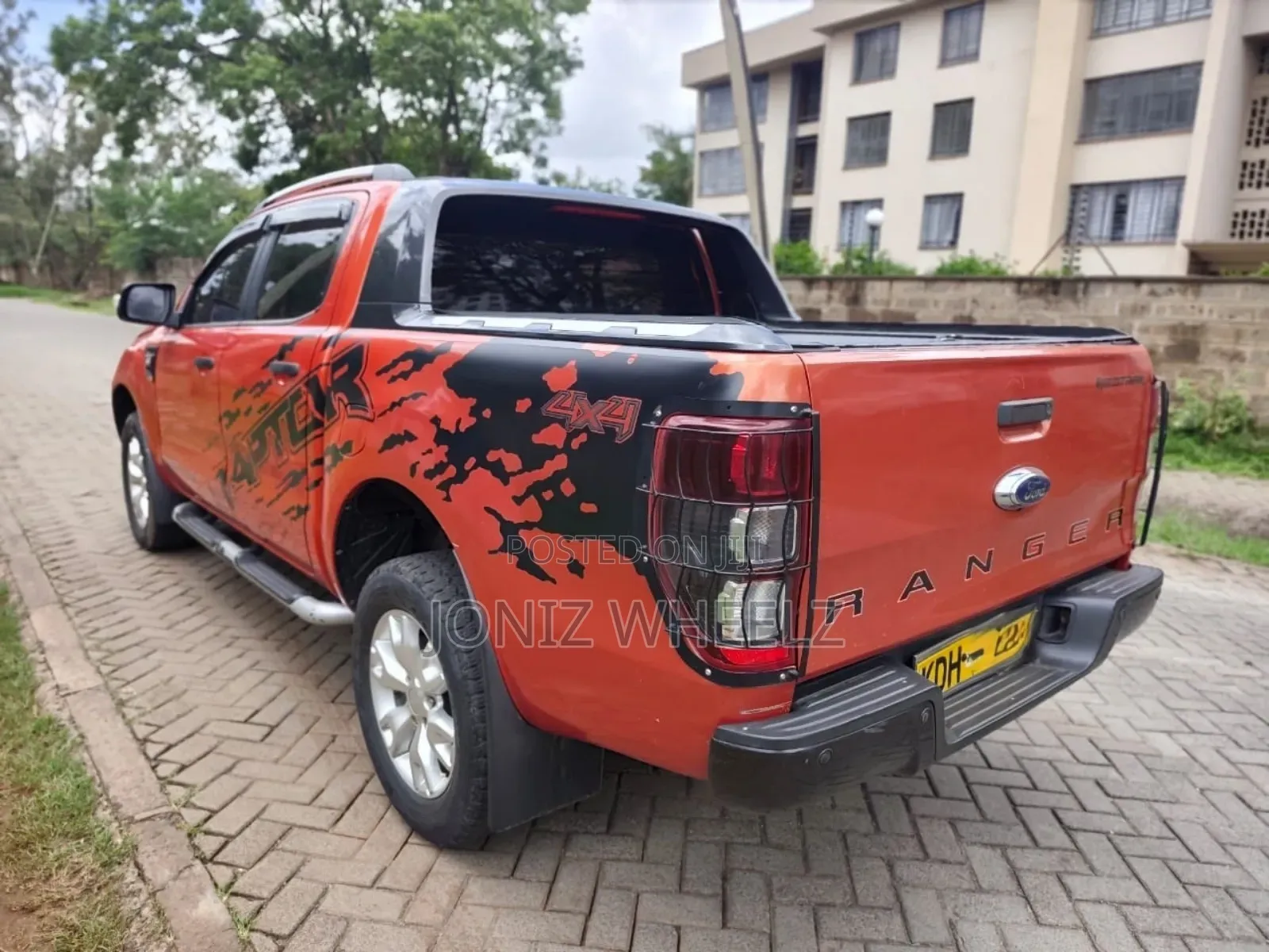 Ford Ranger Wildtrak 2015 Orange