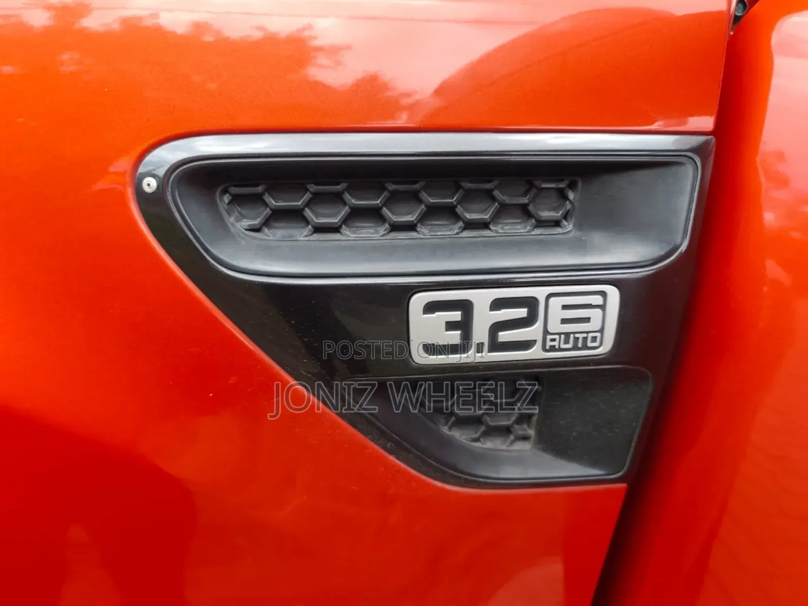 Ford Ranger Wildtrak 2015 Orange
