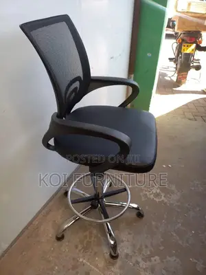 Office Chair; Mesh Long Adjustable Office Reception Chairs