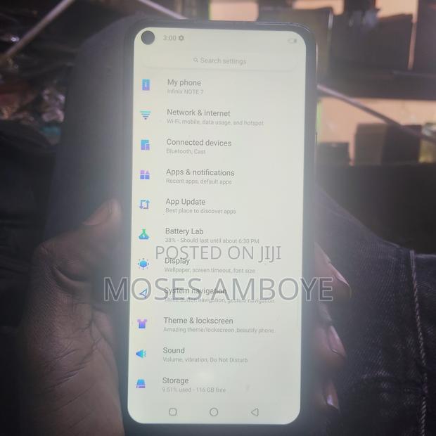 Infinix Note 7 128 GB Blue - thumbnail 3