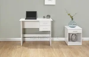 Home Tables; White Ergonomic Design Home Office Desk