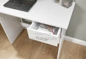 Home Tables; White Ergonomic Design Home Office Desk