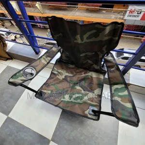 Outdoor Foldable Camping Chair With Cup Holder