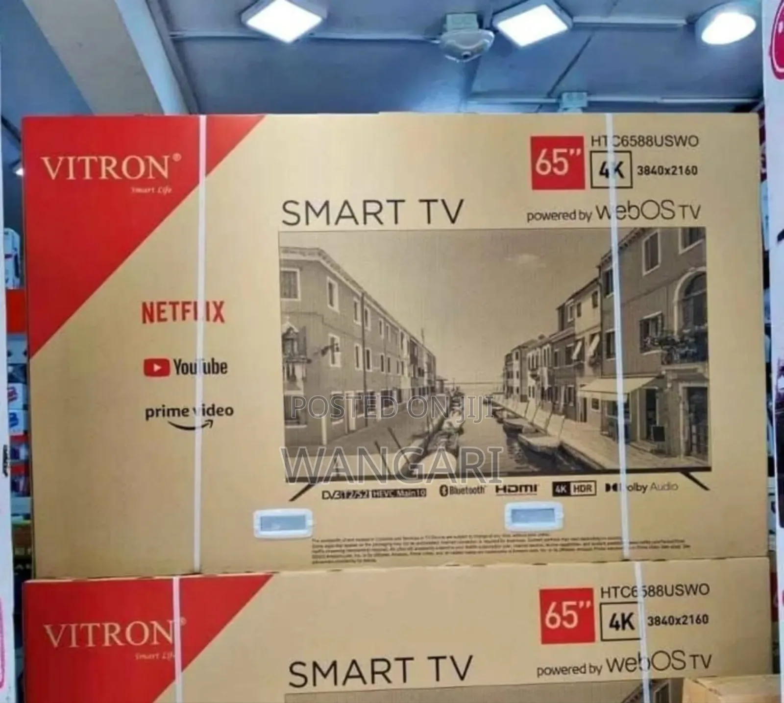 Bluetooth Enabled Vitron 65 Inch Webos 4 K Television