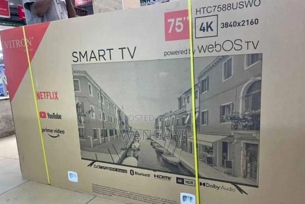 Youtube Netflix Vitron 75 Inch Webos 4 K Television