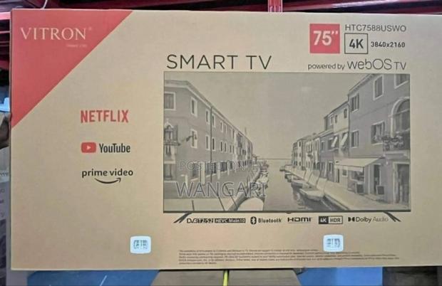 Youtube Netflix Vitron 75 Inch Webos 4 K Television - thumbnail 2